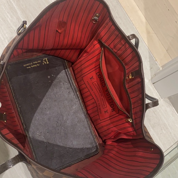 100% Authentic Louis Vuitton Never Full GM Damier - Picture 10 of 16